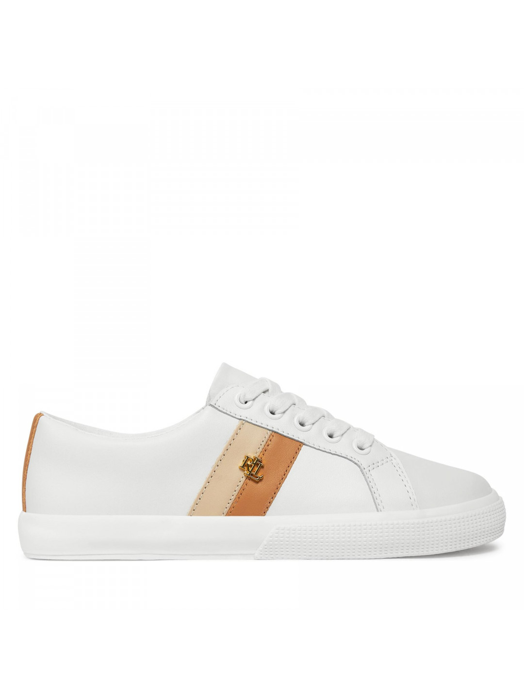 Sneakersy Lauren Ralph Lauren Janson II 802925365001 Bílá